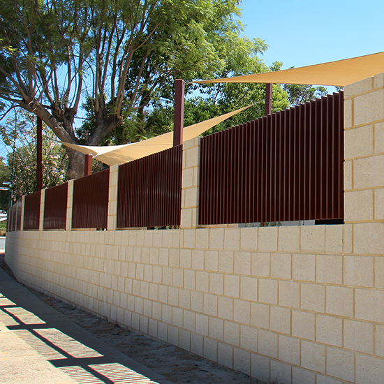 Perth Maxi Brick Front Fence